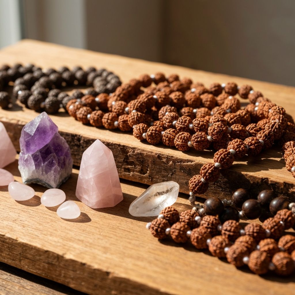 KaruAura bracelet collection display